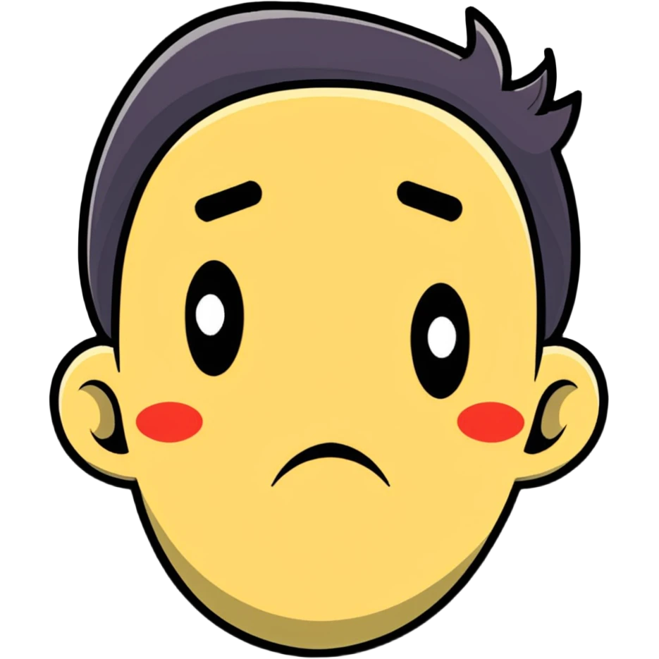 disgusted face emoji