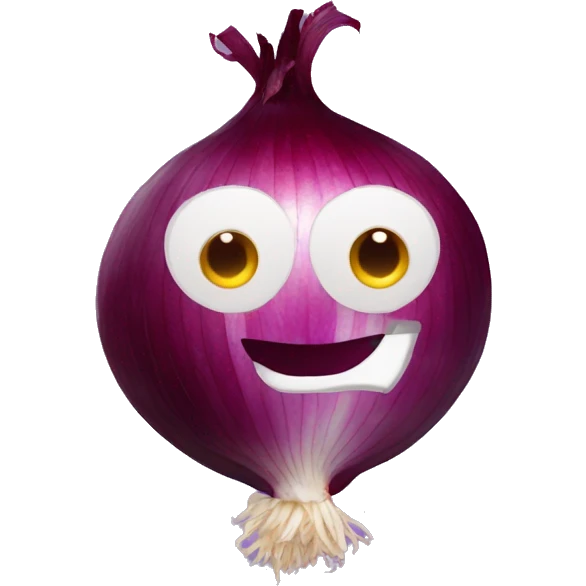 red onion emoji