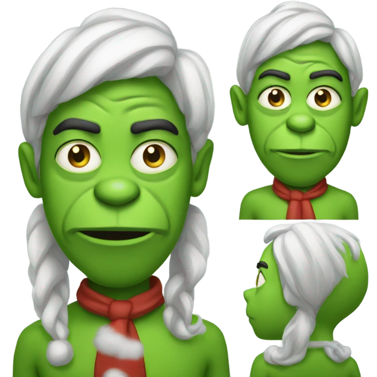 software engineer grinch emoji