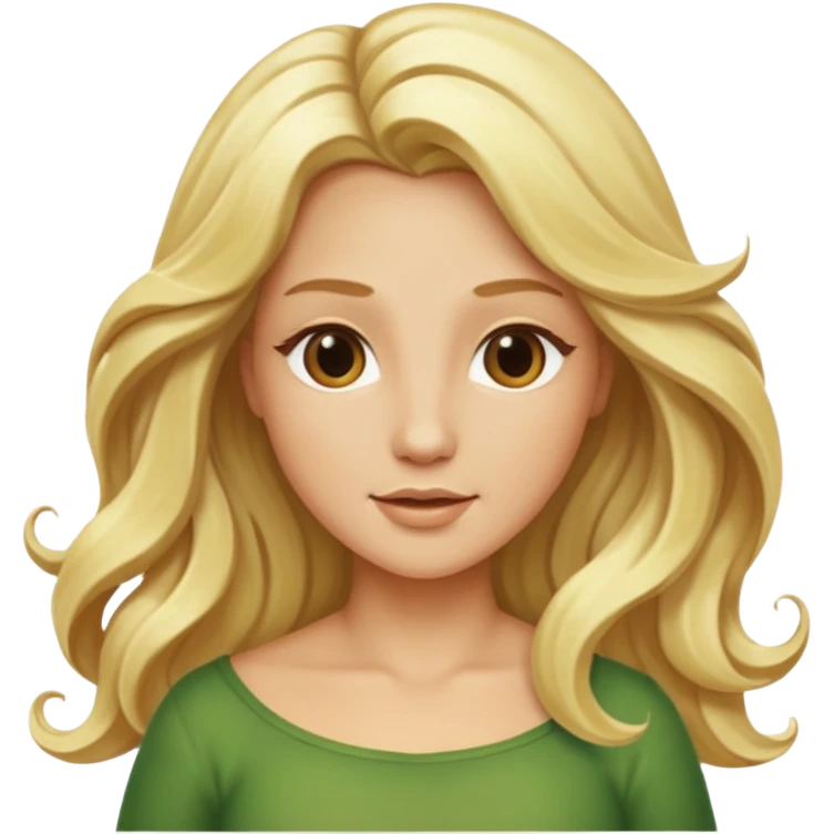 Mother nature 🌬️ blonde emoji