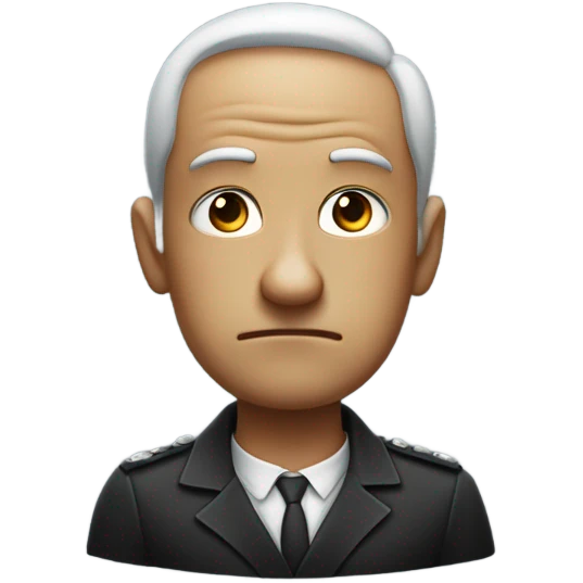 Judging severely emoji