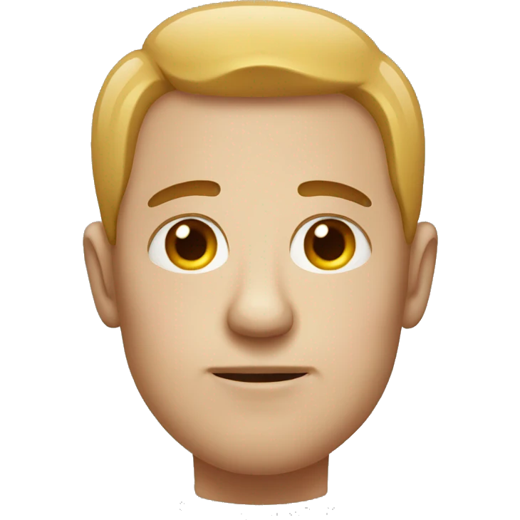 Man with acne emoji