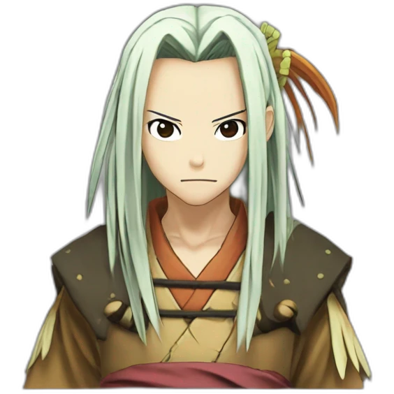 Asakura Hao Shaman King 2001 emoji