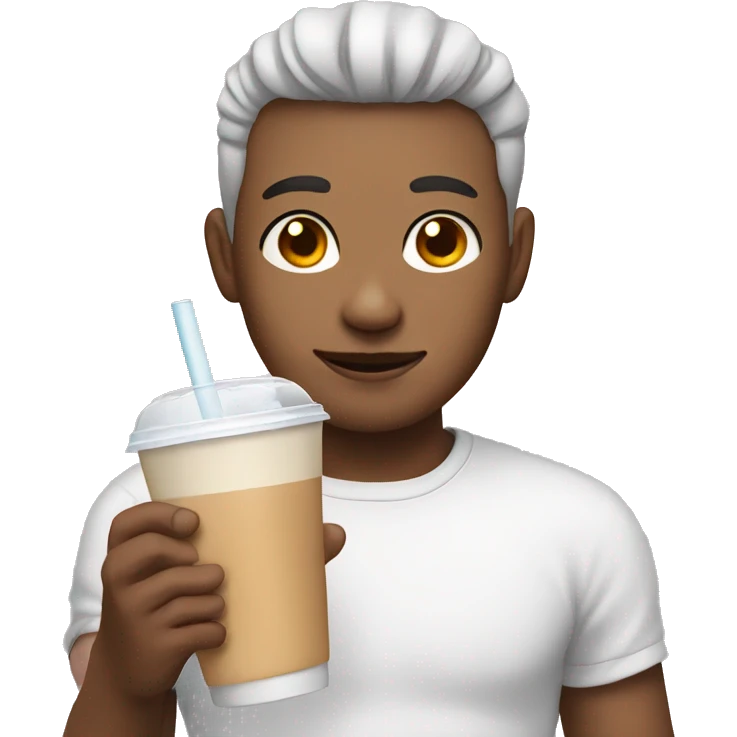 face with milktea emoji