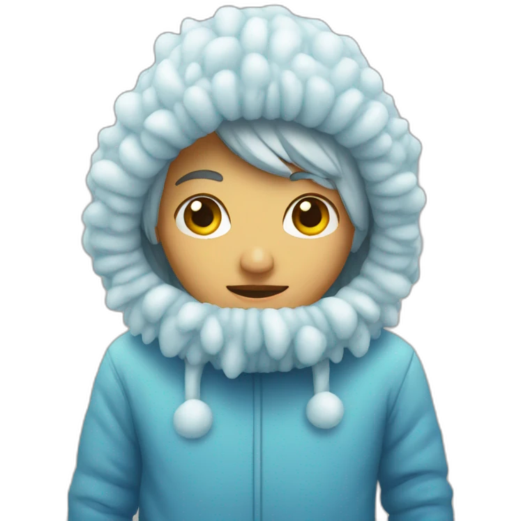 Freezing emoji