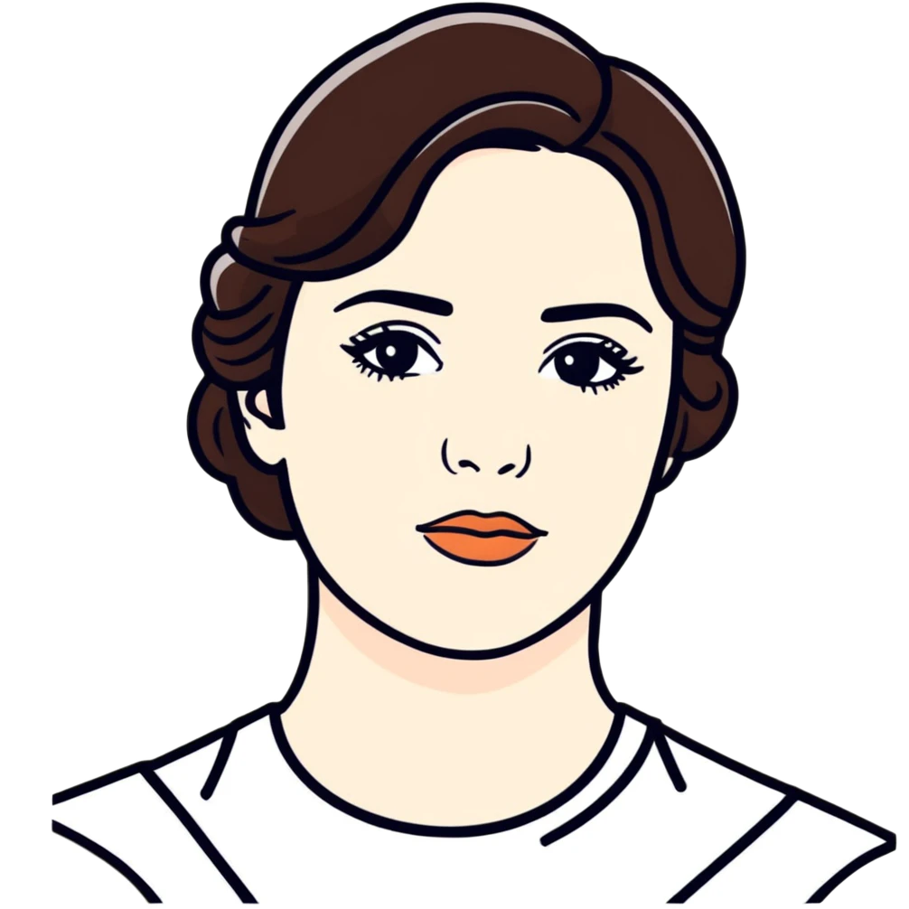 portrait of Teresa Lisbon from The Mentalist emoji