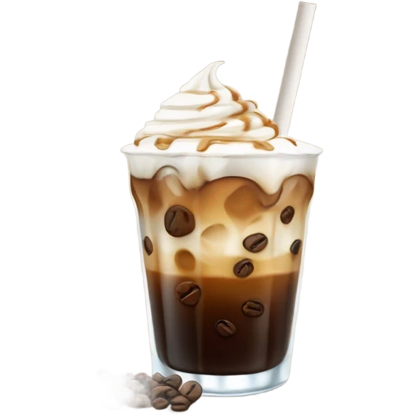 Iced coffee  emoji