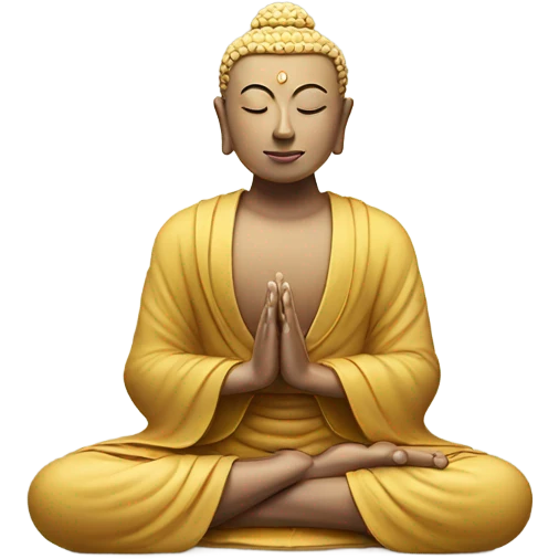Budda praying  emoji