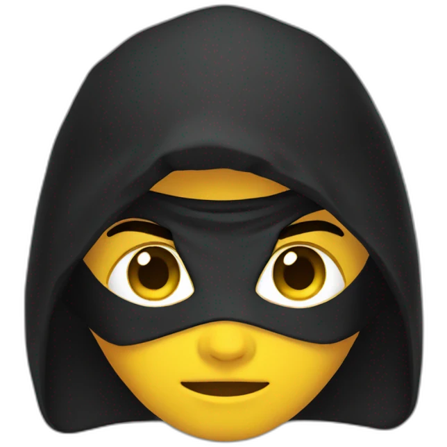 Dark ninja emoji