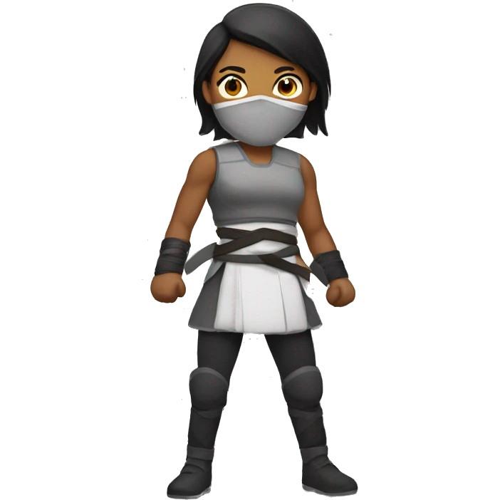 Woman fighter emoji