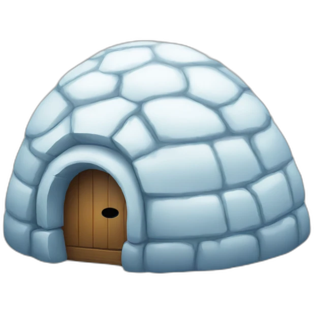 igloo sad face emoji