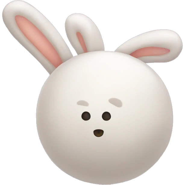 bunny tail wiggle emoji
