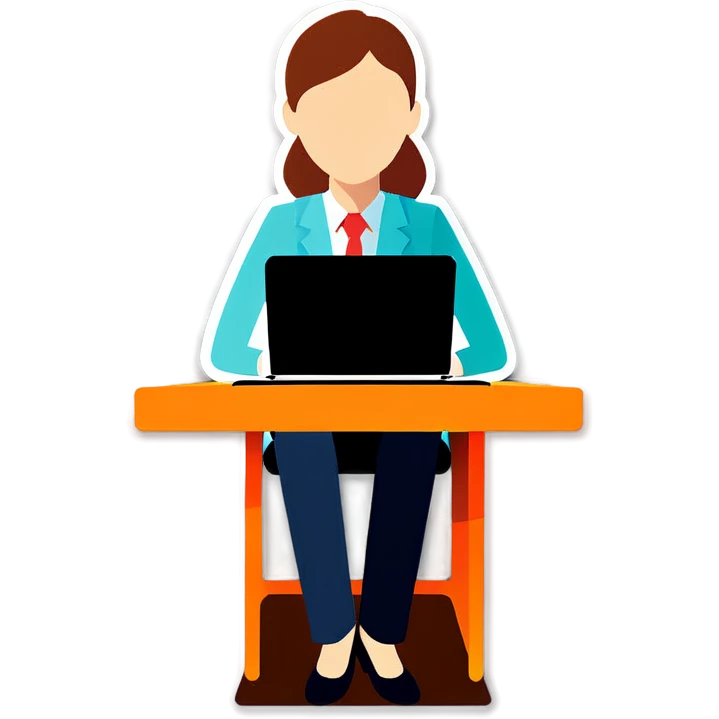 Office desk emoji