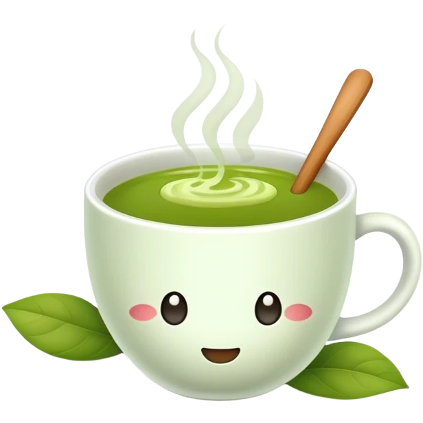 Matcha tea emoji