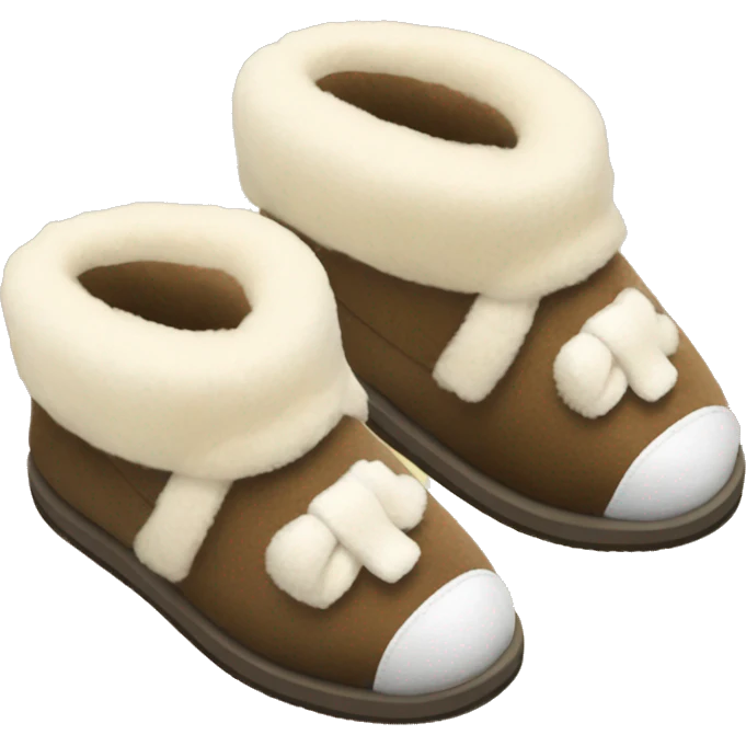 Tazman Ugg slippers  emoji