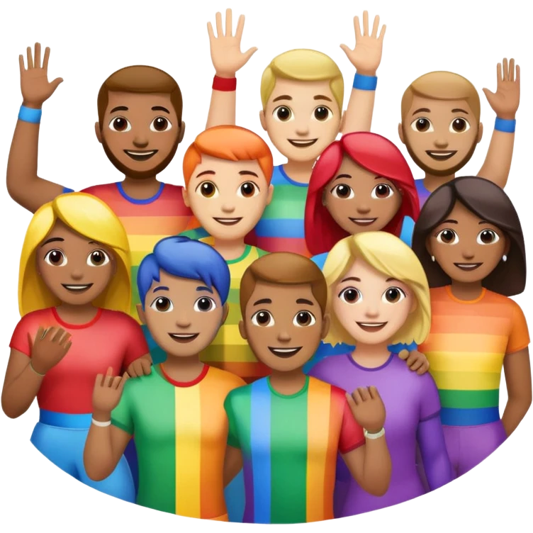 pride charcters emoji