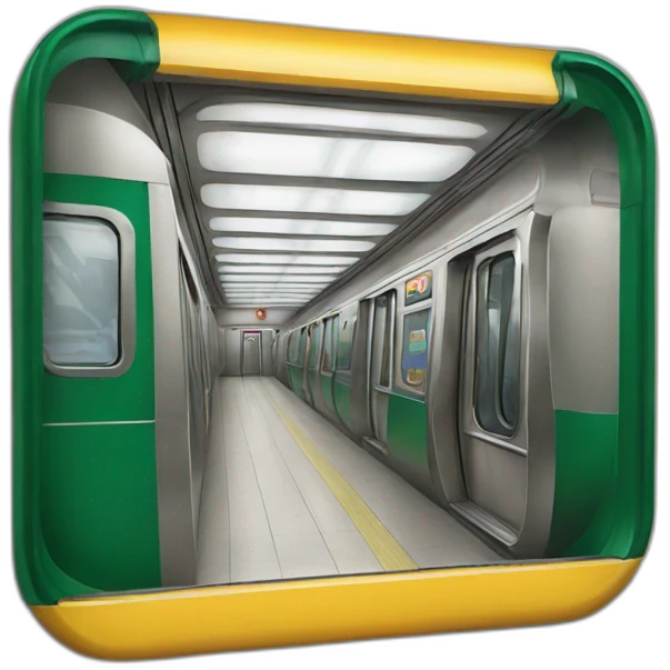 Subway sign emoji