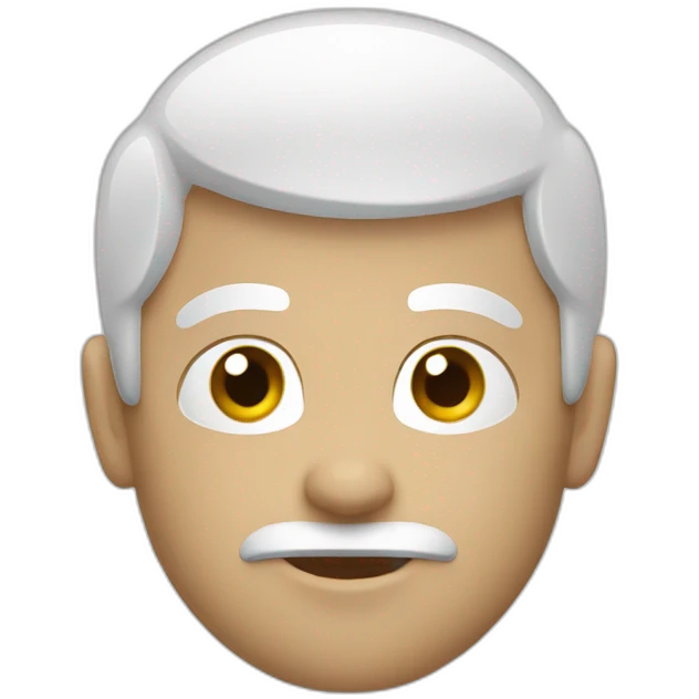 White icons emoji