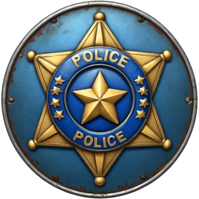  western police badge emoji