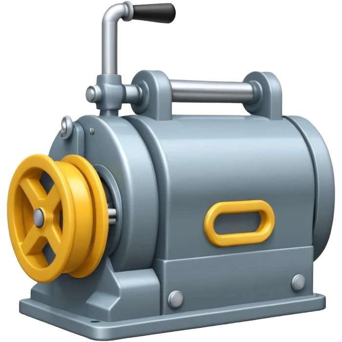 Crea un emoji de una maquina que sea una picadora de plastico emoji