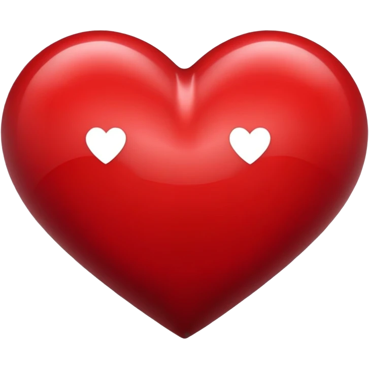 Dark red heart emoji