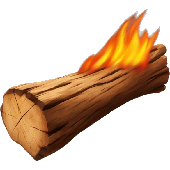 Fire wood  emoji