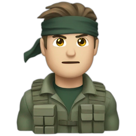 Solid Snake emoji