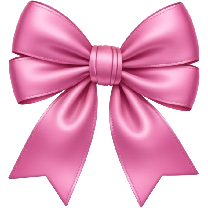 Pink bow emoji