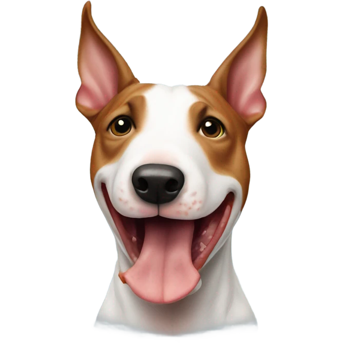 Bull terrier bacon  emoji