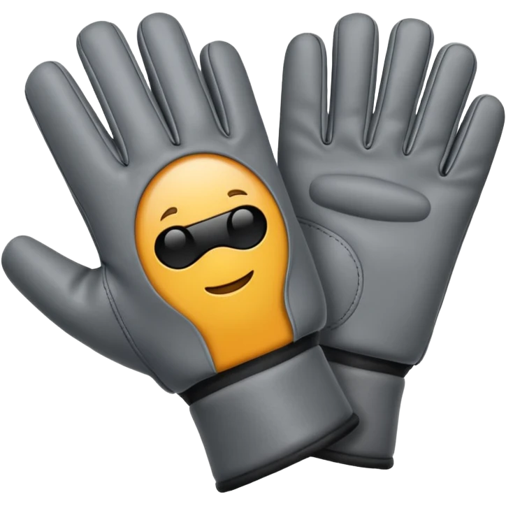 gloves: gris emoji
