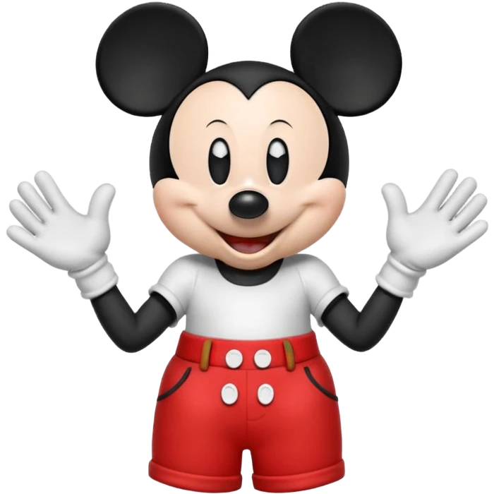 Mickey Mouse emoji