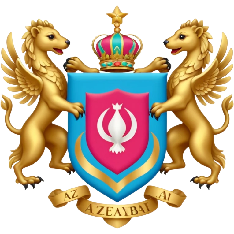 Azərbaycan Gerbi offical  emoji