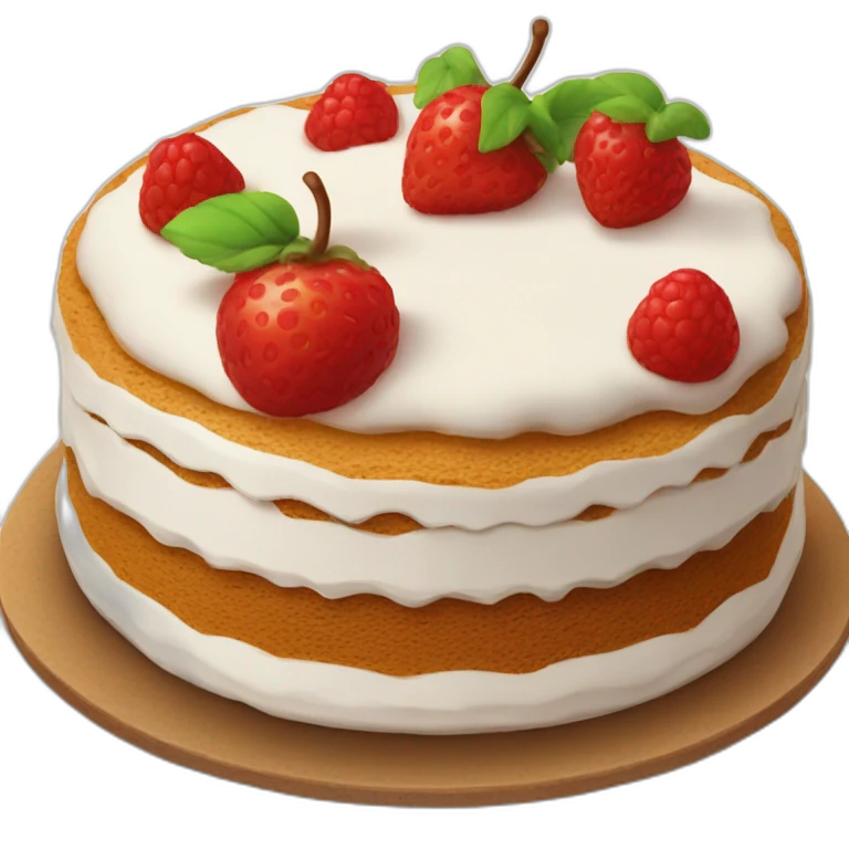Pain d'épice gâteau emoji