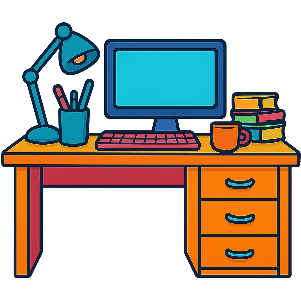 a desk emoji