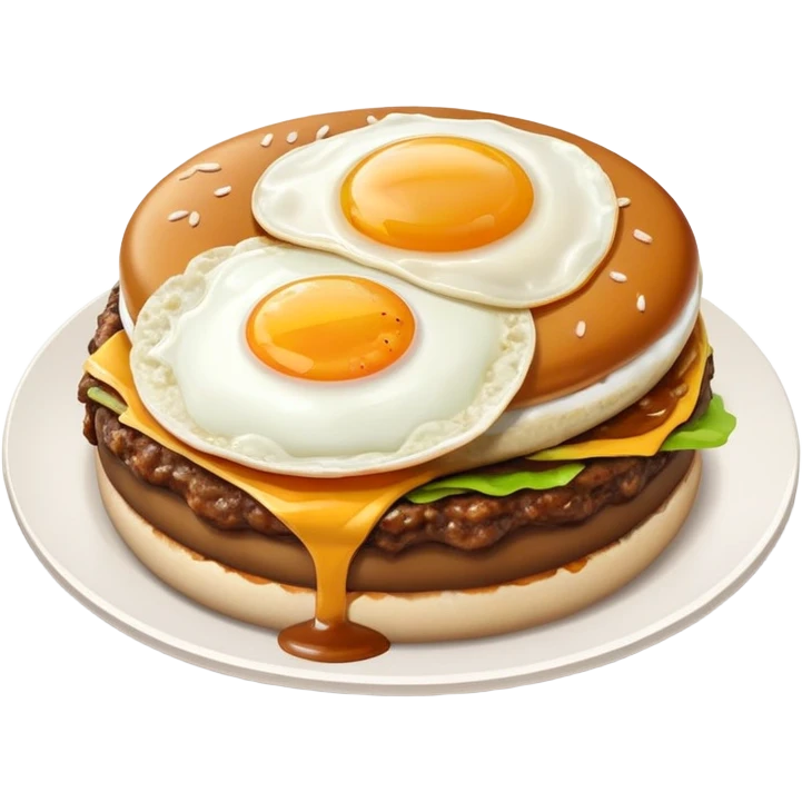 Hawaiian loco moco emoji