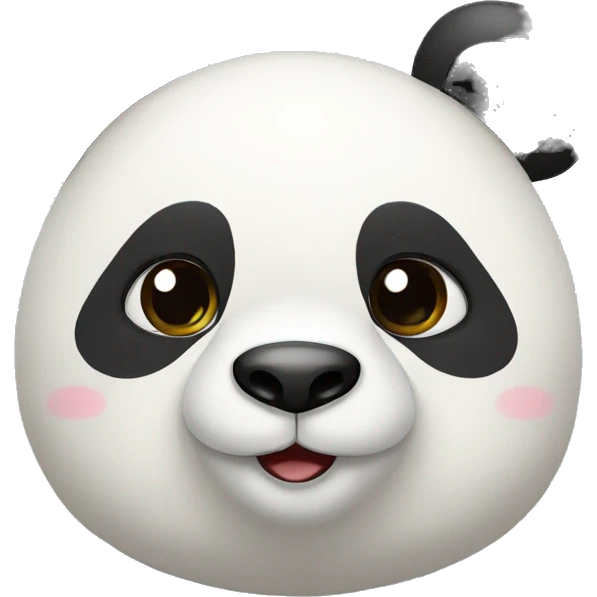 Panda amoureux emoji