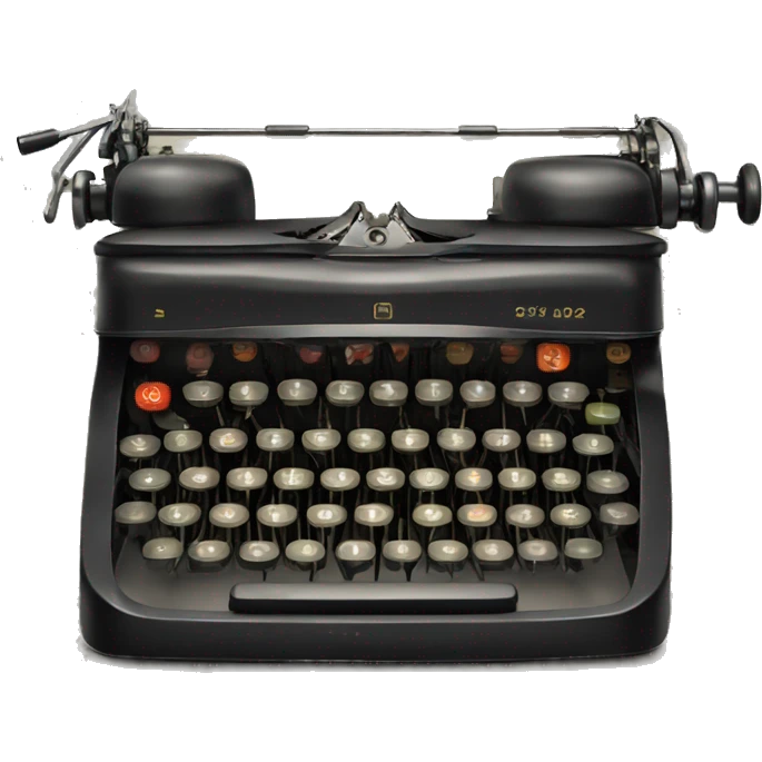 Old typewriter emoji