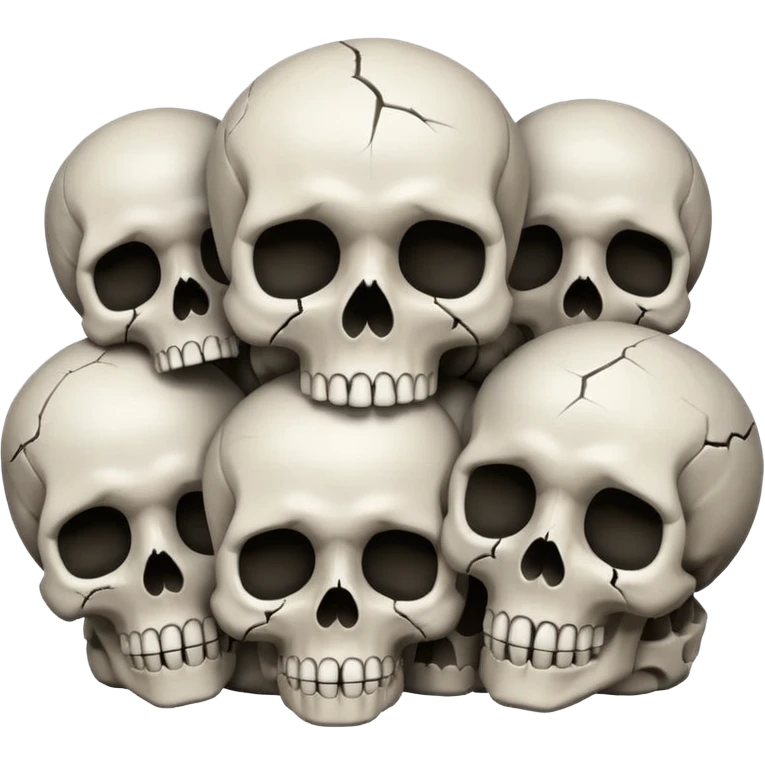 make it with skulls emoji