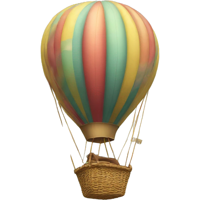 hot air balloon emoji