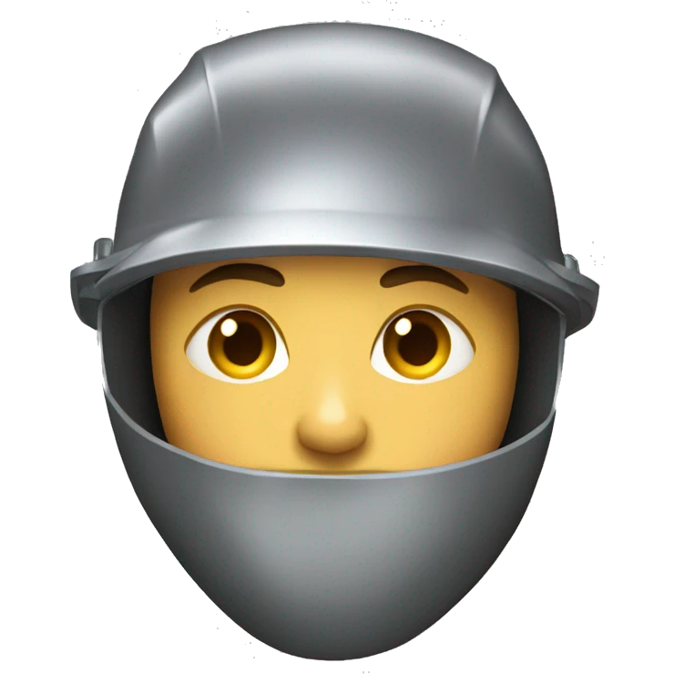 Boy welder emoji