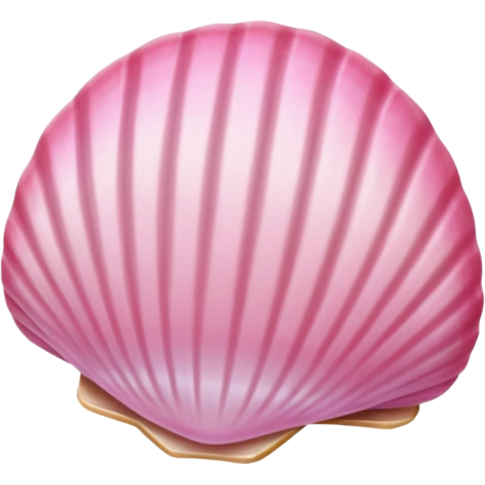 pink seashell  emoji