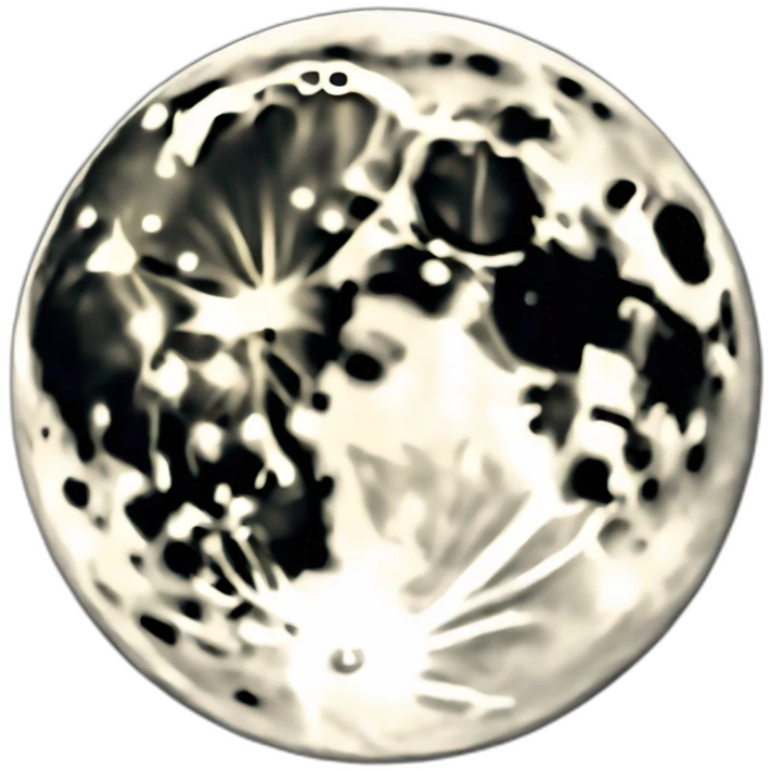 full moon emoji