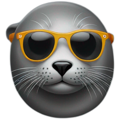 seal-with-sunglasses emoji
