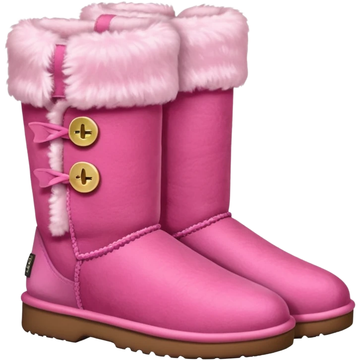 pink ugg emoji