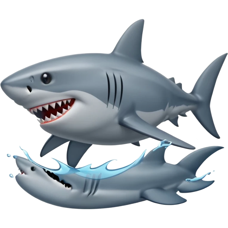 shark ocean emoji