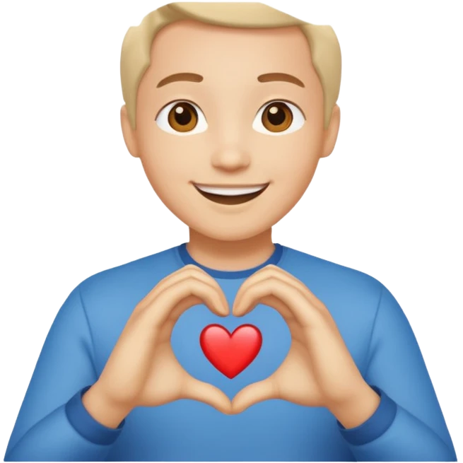 🥹 + 🫶🏻 emoji