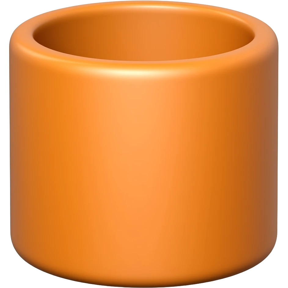 Болончик с оранжевой краской emoji