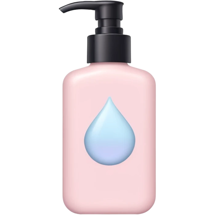 Aesthetic skincare light pink emoji