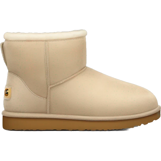UGG cozy beige shoes emoji