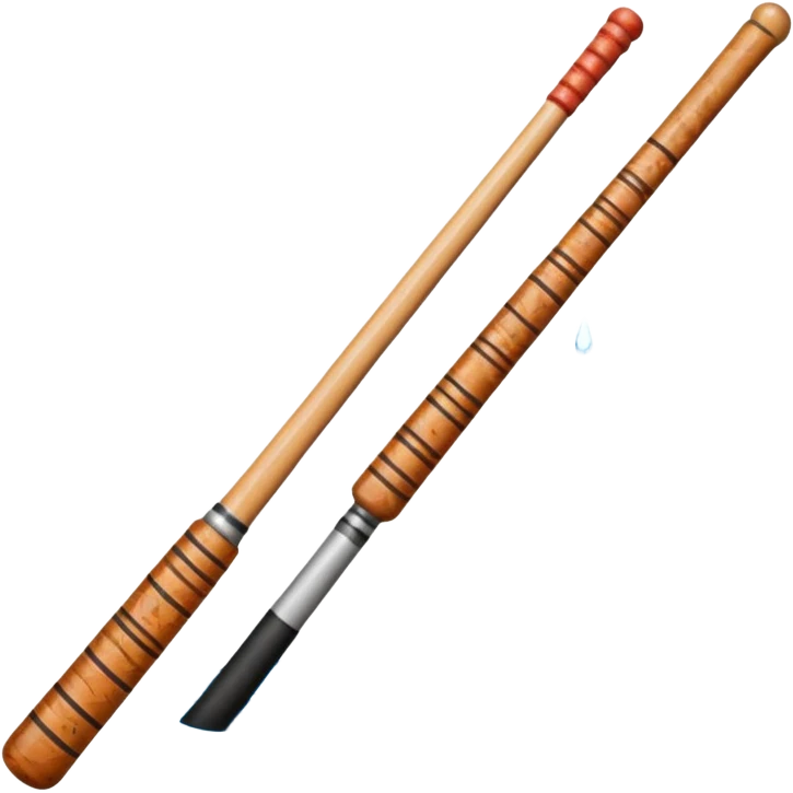 Pool stick broken emoji